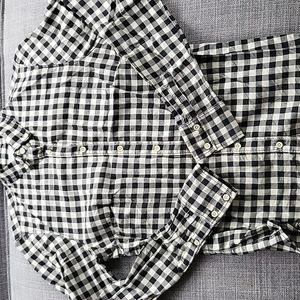 Joe Plaid Blouse Size XS